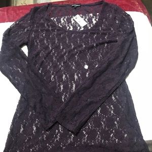 Express lace top
